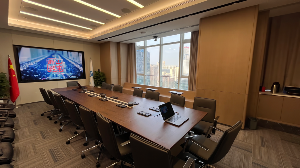 中建八局國企總部基地智能會議室插圖5 中建八局國企總部基地智能會議室插圖5