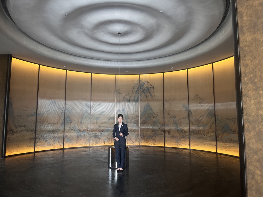 云起鳳華 濟南新東站展廳插圖1 云起鳳華 濟南新東站展廳插圖1